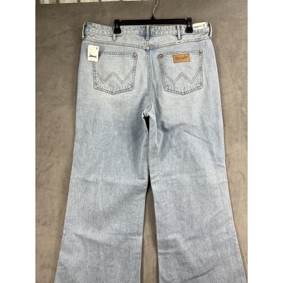Free People Wrangler Bonnie Loose Flare Size 32/32 - Picture 6 of 11